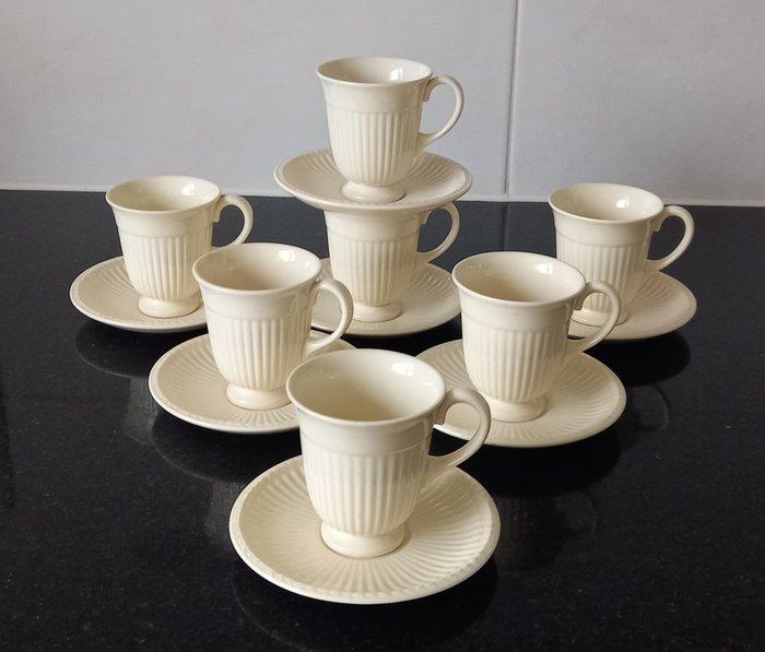 Wedgwood - Koffieservies (14) - Keramiek - Wedgwood Edme, Antiek en Kunst, Antiek | Meubels | Tafels
