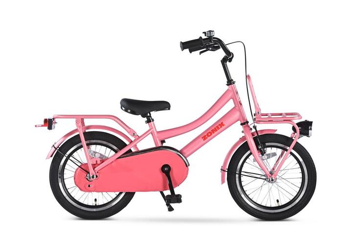 Zonix Meisjesfiets 16 Inch Roze Kinderfiets Transport   Voor, Fietsen en Brommers, Fietsen | Meisjes, Ophalen of Verzenden