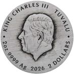 Tuvalu. 2 Dollars 2026 – 2 oz - Stranger Things Villains –