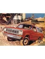 1976 DODGE POLARA BROCHURE ENGELS, Nieuw