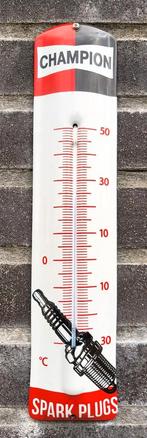 Emaille thermometer Champion spark plugs, Nieuw, Verzenden