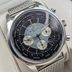 Breitling - Transocean Unitime Chronograph World Time 46 Mm, Handtassen en Accessoires, Horloges | Heren, Nieuw