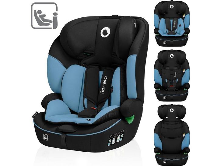 Lionelo Levi i-Size Autostoel - Groep 1/2/3 - 5-puntsgordel, Huis en Inrichting, Woonaccessoires | Overige, Zo goed als nieuw