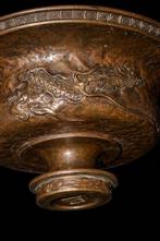 Offervaas - Brons - Japan - Meiji periode (1868-1912) -, Antiek en Kunst