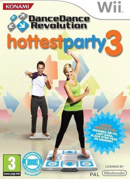 Dance Dance Revolution Hottest Party 3 (Wii Games), Games en Spelcomputers, Games | Nintendo Wii, Zo goed als nieuw, Ophalen of Verzenden