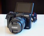 Canon EOS M3 + 18-55 mm kitlens (in topconditie) Digitale, Audio, Tv en Foto, Nieuw
