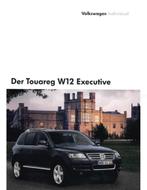2005 VOLKSWAGEN TOUAREG W12 EXECUTIVE BROCHURE DUITS, Ophalen of Verzenden