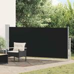 vidaXL Windscherm uittrekbaar 140x300 cm zwart, Tuin en Terras, Verzenden, Nieuw