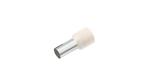 Geïsoleerde Draad Eindhulzen 0.75mm² Wit DIN 46228 - 182201, Doe-het-zelf en Bouw, Elektriciteit en Kabels, Verzenden, Nieuw