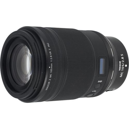 Nikon NIKKOR Z MC 105mm F/2.8 VR S occasion, Audio, Tv en Foto, Foto | Lenzen en Objectieven, Zo goed als nieuw, Verzenden