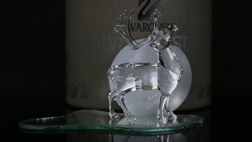 Figure - Swarovski - Rendier (Boxed + Certificate) - Cristal, Antiek en Kunst, Curiosa en Brocante