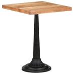 vidaXL Bistrotafel 60x60x76 cm massief acaciahout, Huis en Inrichting, Verzenden, Nieuw