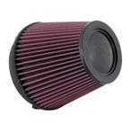 K&N Universeel filter - carbonvezel top - 152mm aansluiting,, Verzenden, Nieuw