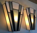 Lampe murale (2) - Verre - style Art déco