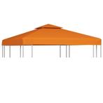 vidaXL Vervangend tentdoek prieel 310 g/m² 3x3 m oranje, Tuin en Terras, Partytenten, Verzenden, Nieuw