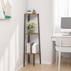 vidaXL Hoekkastje met 3 schappen 45,5x31,5x120 cm, Huis en Inrichting, Kasten | Boekenkasten, Verzenden, Nieuw