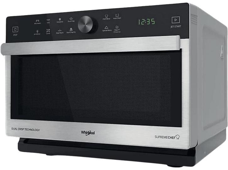 Whirlpool -  Combi Microgolfoven Supreme Chef  - Inox, Elektronische apparatuur, Microgolfovens, 60 cm of meer, Draaiplateau, Nieuw