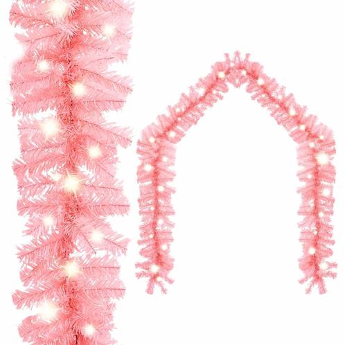 vidaXL Guirlande de NoÃ«l avec lumiÃ¨res LED 20 m Rose, Divers, Noël, Neuf, Envoi