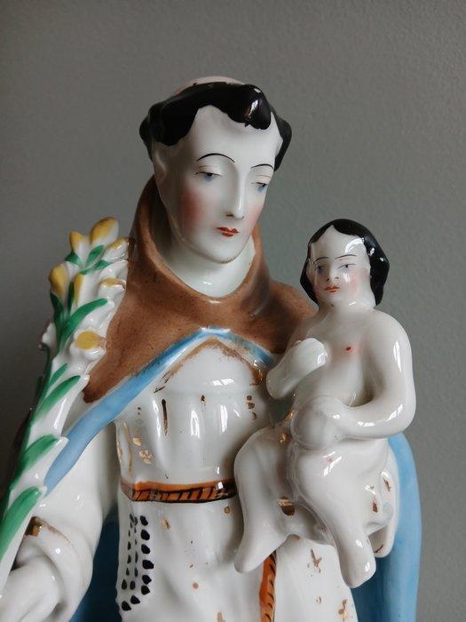 Porcelaine de Paris - Beeld, Sint Antonius - 32 cm -, Antiek en Kunst, Kunst | Niet-Westerse kunst