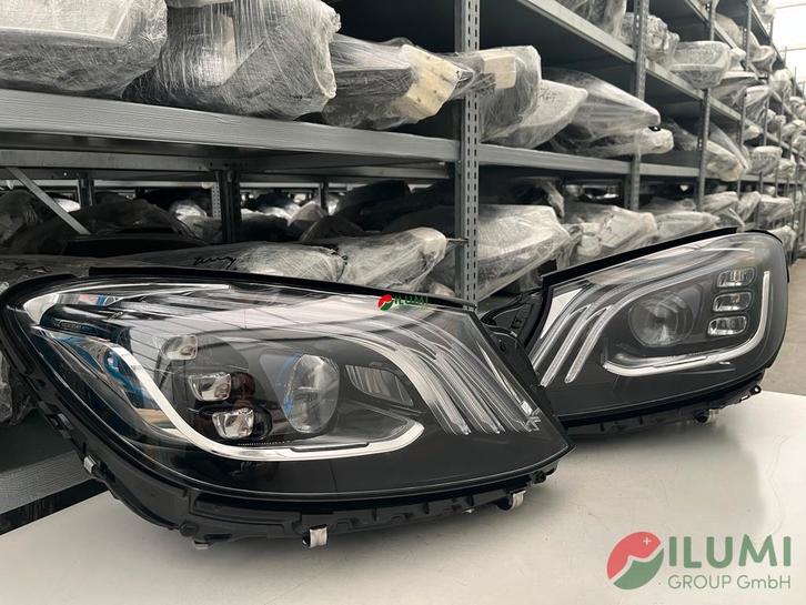 MERCEDES W222 MULTIBEAM NIGHTVISION G+D KPL A2229068203/103, Auto-onderdelen, Verlichting, Gebruikt, Mercedes-Benz, Verzenden