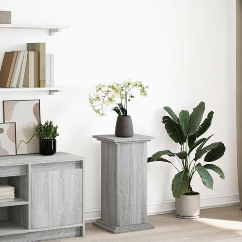 vidaXL Sokkel met opbergruimte 31x30x60 cm bewerkt hout, Tuin en Terras, Bloembakken en Plantenbakken, Nieuw, Verzenden