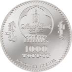 Mongolië. 1000 Togrog 2022 Into the Wild: Lion - 2 Oz (.999)