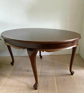 Table basse - Acajou - Table ovale