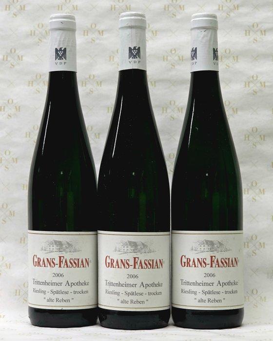 2006 Grans-Fassian, Tritenheimer Apotheke Riesling Spätlese, Verzamelen, Wijnen