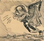 Dulieu, Jean - 1 Original drawing - Paulus de Boskabouter -