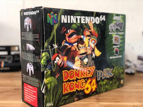 Nintendo 64 Starter Pack - Donkey Kong Edition [Complete], Consoles de jeu & Jeux vidéo, Consoles de jeu | Nintendo 64, Envoi