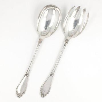 Wolfers Frères Art-Nouveau - Couverts de service à salade