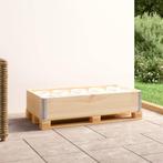vidaXL Palletopzetrand 50x100 cm massief grenenhout, Verzenden