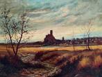 José Rodríguez López (XX) - Paisaje castellano (Almansa), Antiek en Kunst