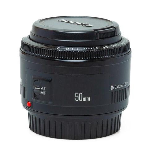 Canon EF 50mm f/1.8 II met garantie, Audio, Tv en Foto, Foto | Lenzen en Objectieven, Verzenden