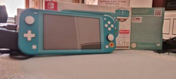 Nintendo - Switch - Lite - Turquoise - Animal Crossing: New