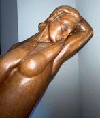 Frans Lemaitre (1903-1973) - sculptuur, Akt - 80 cm - Hout, Antiek en Kunst