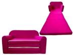 Compact Roze Kinderbankje - Ruimtebesparende Slaapbank vo..., Kinderen en Baby's, Ophalen of Verzenden, Nieuw, Stoel(en)