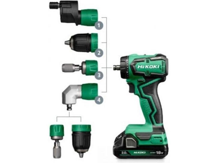 HiKOKI DS18DDQWSZ - Accu Boorschroefmachine 18V 5,0Ah Li-Ion, Bricolage & Construction, Outillage | Foreuses, Envoi