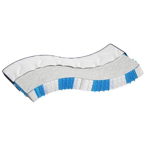 vidaXL Pocketveringmatras middelhard-hard 100x200 cm, Huis en Inrichting, Slaapkamer | Matrassen en Bedbodems, Nieuw, Verzenden