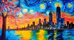 MISS ART - City of Van Gogh, Antiek en Kunst, Kunst | Schilderijen | Modern