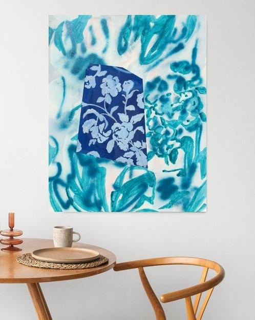 Patricia de Norverto  Unpatrus - Tuile rose - XL, Antiek en Kunst, Kunst | Schilderijen | Modern