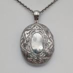 Zonder Minimumprijs - Ketting met hanger Zilver, Handtassen en Accessoires, Antieke sieraden