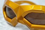 Walter Van Beirendonck - Special Frame Shiny Gold and Brown, Handtassen en Accessoires, Zonnebrillen en Brillen | Dames, Nieuw