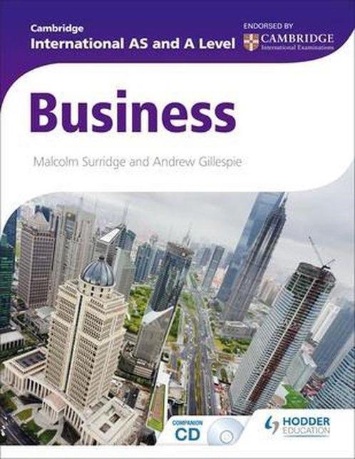 Cambridge International AS and A Level Business, Livres, Livres Autre, Envoi