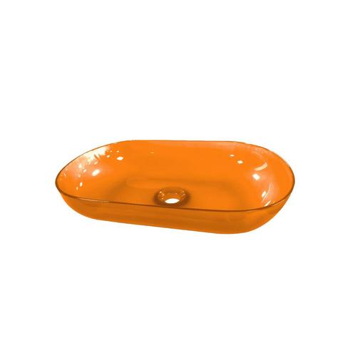 Waskom Best Design Opbouw 54x34x12 cm Resin Transparant, Doe-het-zelf en Bouw, Sanitair, Overige typen, Nieuw, Ophalen of Verzenden