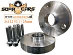 Spacers 25mm Smart Fortwo 3x112 57.1 4x100 60.1, Auto diversen, Tuning en Styling, Ophalen of Verzenden