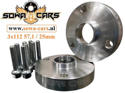 Spacers 25mm Smart Fortwo 3x112 57.1 4x100 60.1, Auto diversen, Tuning en Styling, Ophalen of Verzenden