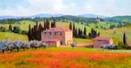 Walter Marchese (1958) - Primavera in Toscana, Antiek en Kunst