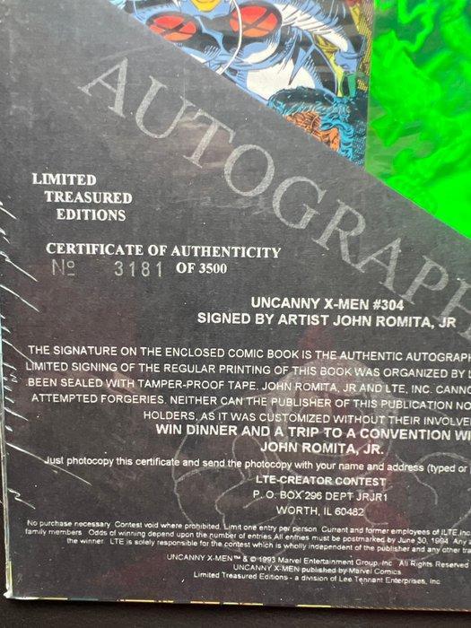 Uncanny X-Men #304 - Hologram Wraparound Cover - Signed by, Boeken, Strips | Comics