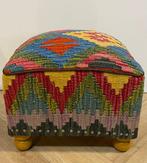 Kelim Poef(Ongebruikt/Nieuw) - Kelim - 34 cm - 34 cm